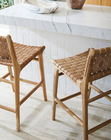 Maya Counter Stool with back - Furniture - Republic Home