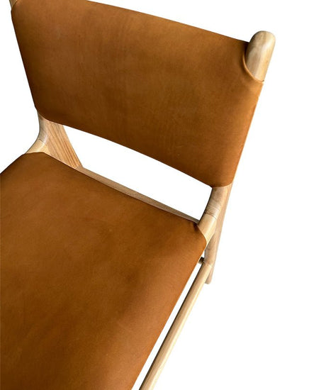 Maya Plush Counter Stool with Back - Furniture - Republic Home