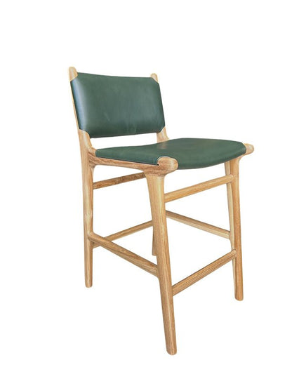 Maya Plush Counter Stool with Back - Furniture - Republic Home