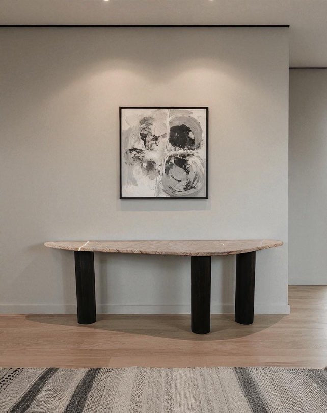 Nabu Console (Forest Brown) - Furniture - Republic Home
