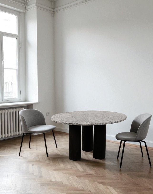 Nabu Dining Table (Alaska White) - Furniture - Republic Home