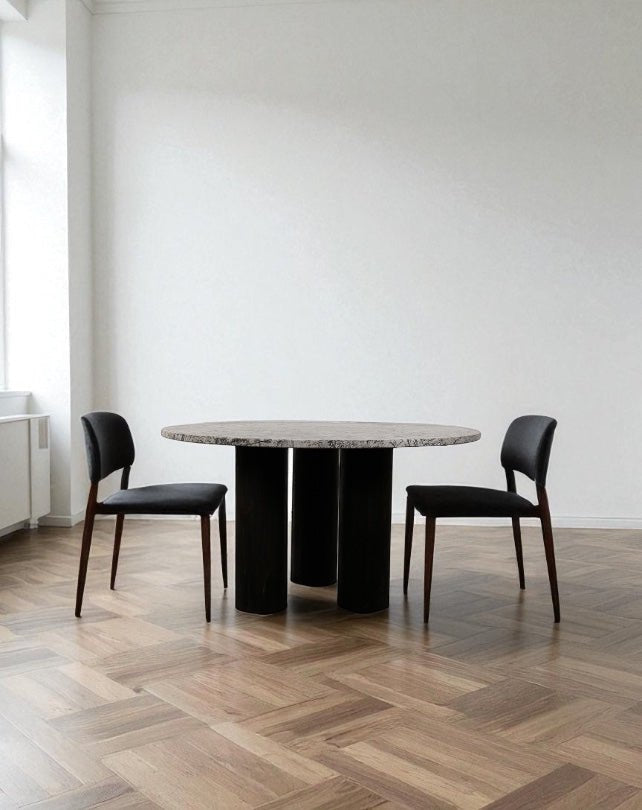 Nabu Dining Table (Alaska White) - Furniture - Republic Home