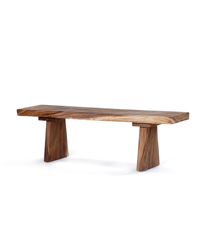Organic Suar Block Bench - Furniture - Republic Home