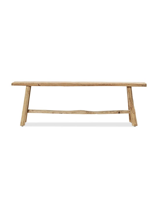 Organic Teak Bench - Furniture - Republic Home