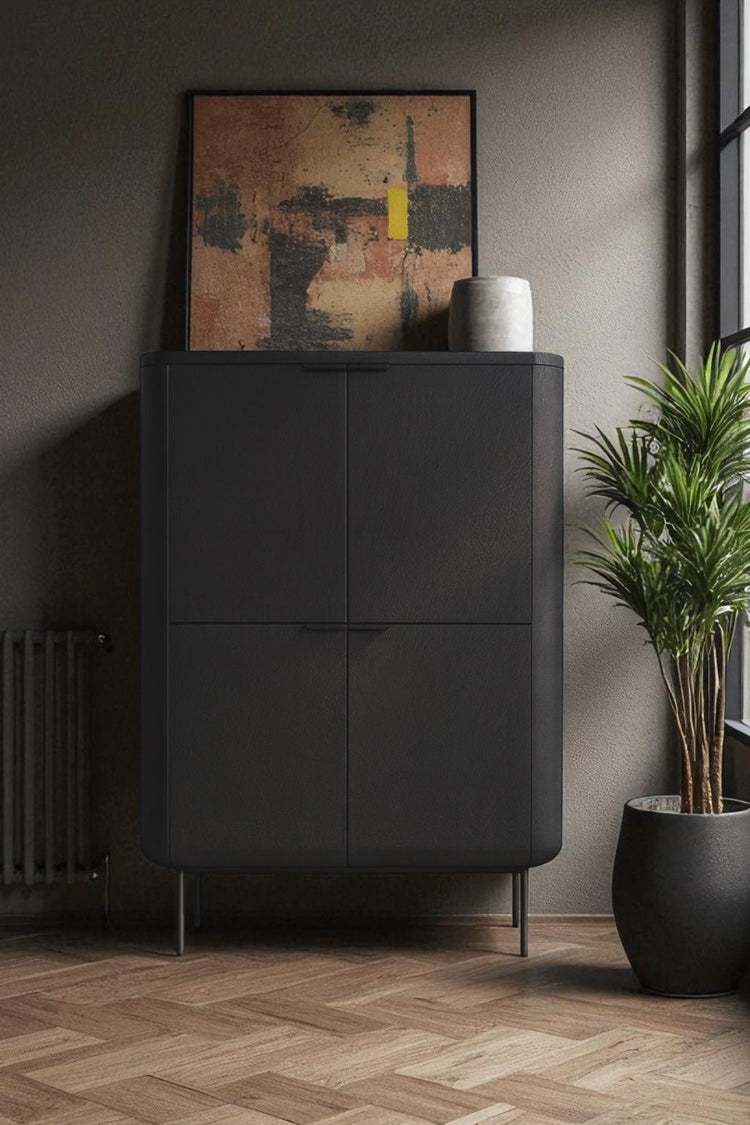 Palermo Cabinet 4 Dr - Furniture - Republic Home