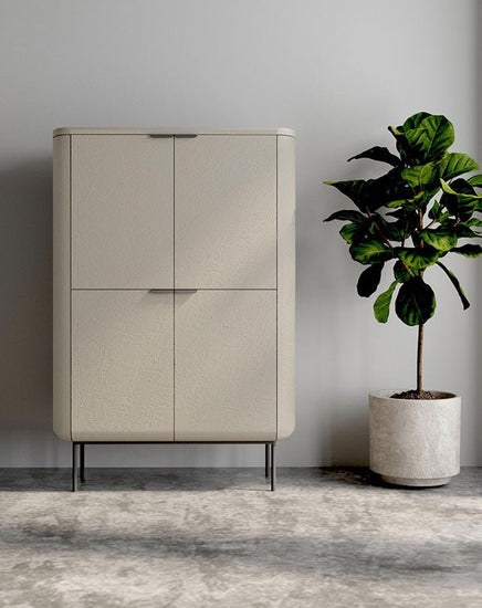 Palermo Cabinet 4 Dr - Furniture - Republic Home