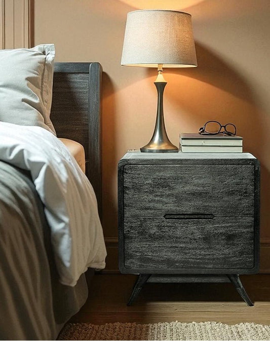 Penfold Bedside 2 Drawer - Furniture - Republic Home