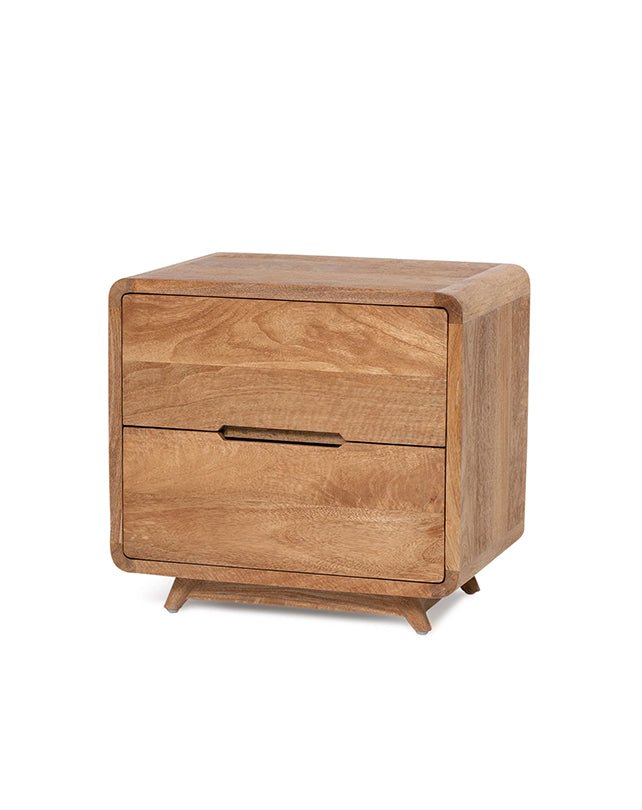 Penfold Bedside 2 Drawer - Furniture - Republic Home