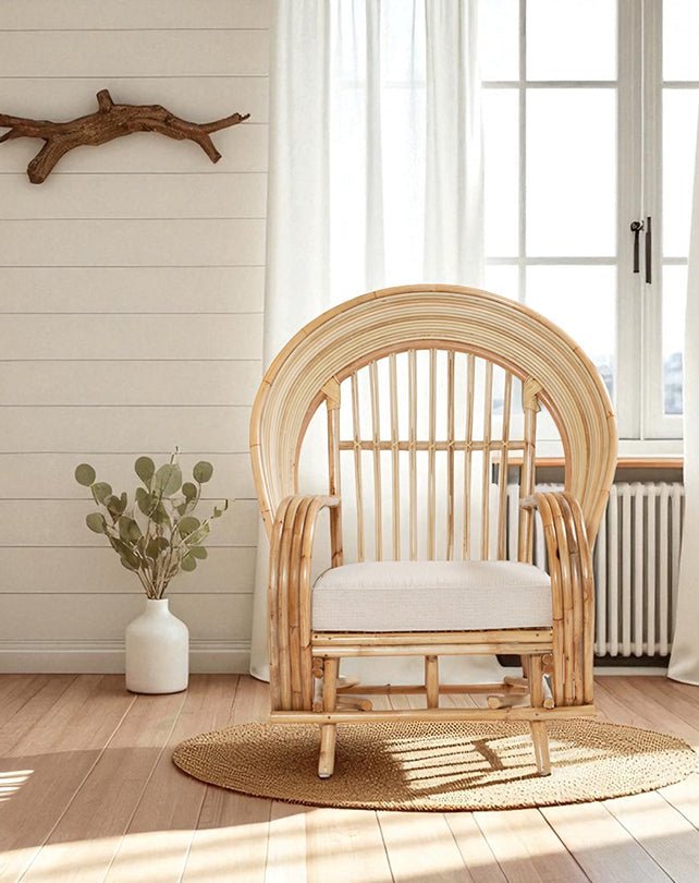 Raffles Cane Chair - Furniture - Republic Home