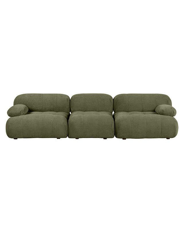 Solene 3s Sofa - Olive - Furniture - Republic Home