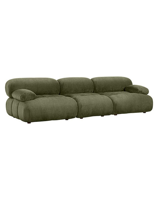 Solene 3s Sofa - Olive - Furniture - Republic Home