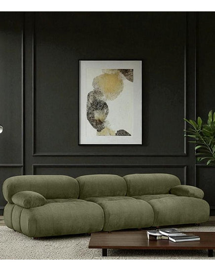 Solene 3s Sofa - Olive - Furniture - Republic Home