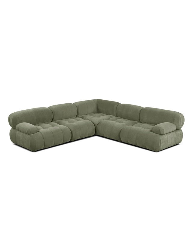 Solene 3s Sofa - Olive - Furniture - Republic Home
