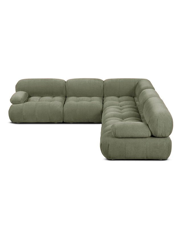 Solene 3s Sofa - Olive - Furniture - Republic Home