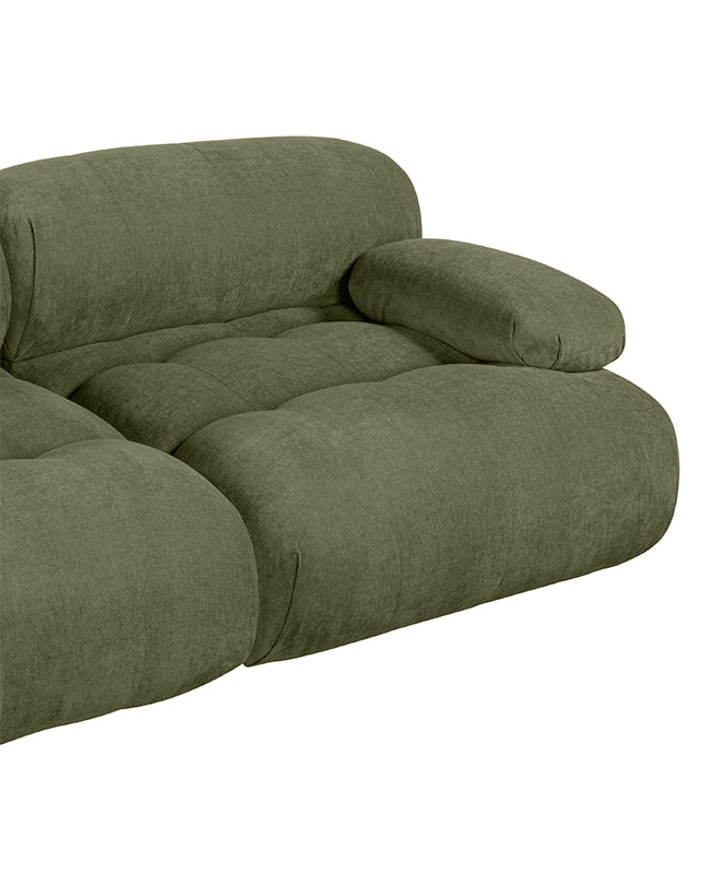 Solene 3s Sofa - Olive - Furniture - Republic Home