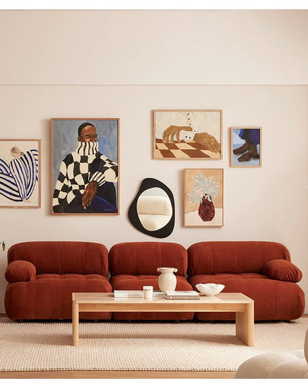 Solene 3s Sofa - Terracotta - Furniture - Republic Home