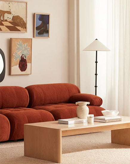 Solene 3s Sofa - Terracotta - Furniture - Republic Home