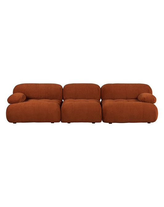 Solene 3s Sofa - Terracotta - Furniture - Republic Home