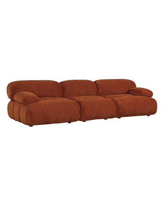 Solene 3s Sofa - Terracotta - Furniture - Republic Home