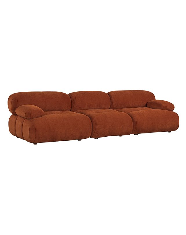 Solene 3s Sofa - Terracotta - Furniture - Republic Home