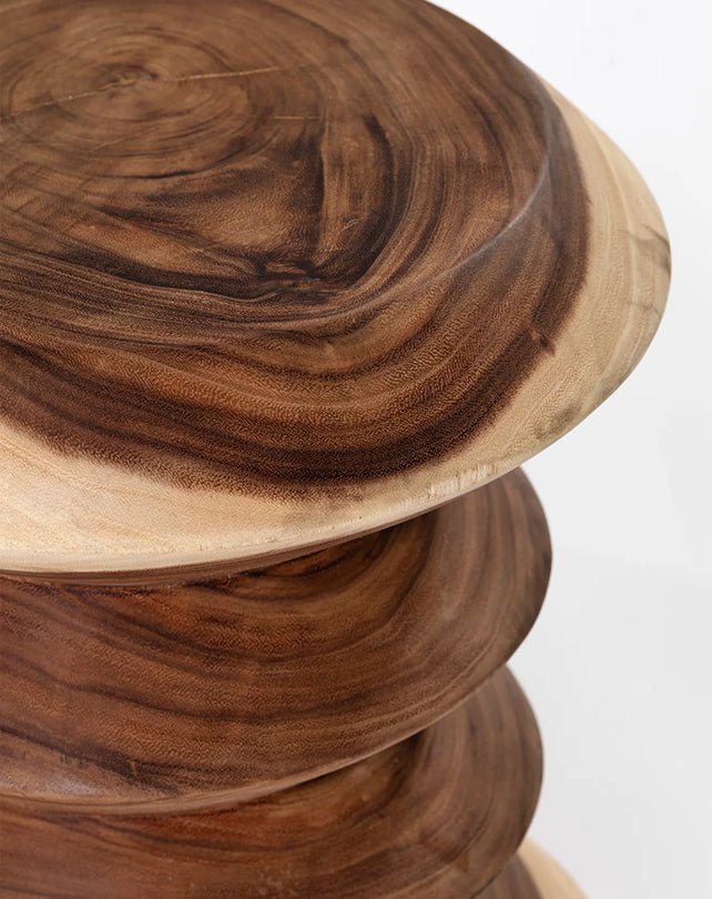 Suar Strata Stool - Furniture - Republic Home