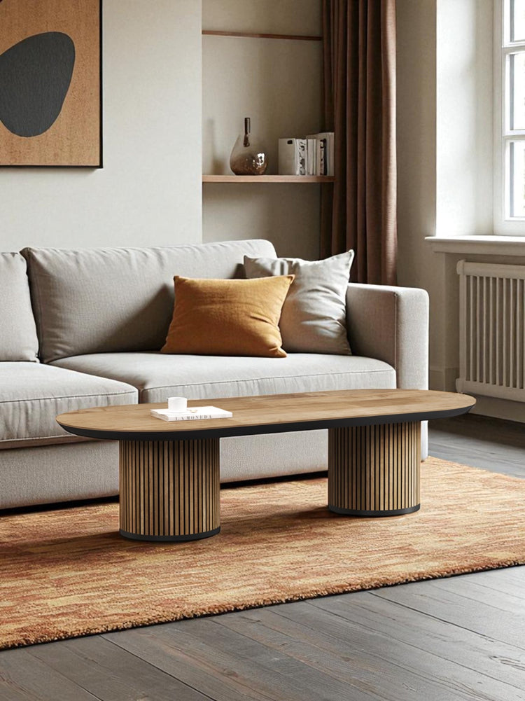 Toscana Oval Coffee Table - Furniture - Republic Home