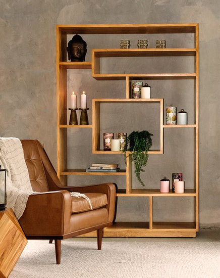 Tya Bookcase (Large) - Furniture - Republic Home