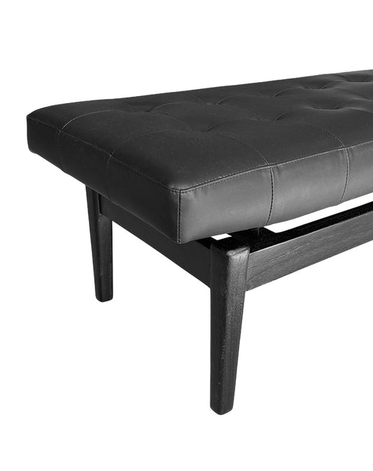 Vault Noir Bench Seat - Furniture - Republic Home