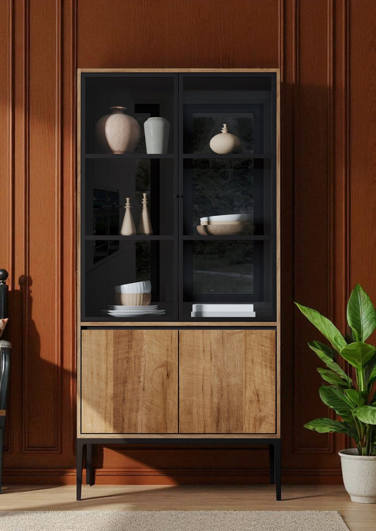 Venezia Display Cabinet 100cm - Furniture - Republic Home