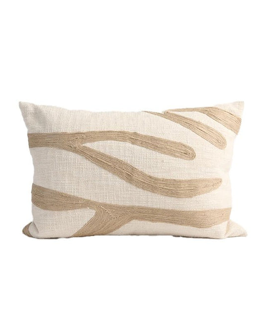 Zanth Cushion - Ivory/Natural - Cushion - Republic Home