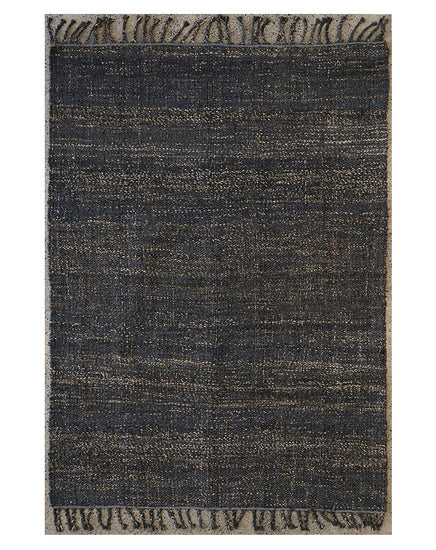 Cortes Hemp Floor Rug 160x230 - Coal - Republic Home - Rugs