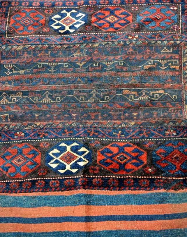 Antique Luri Saddlebag Rug 170x110cm - Republic Home - Rugs