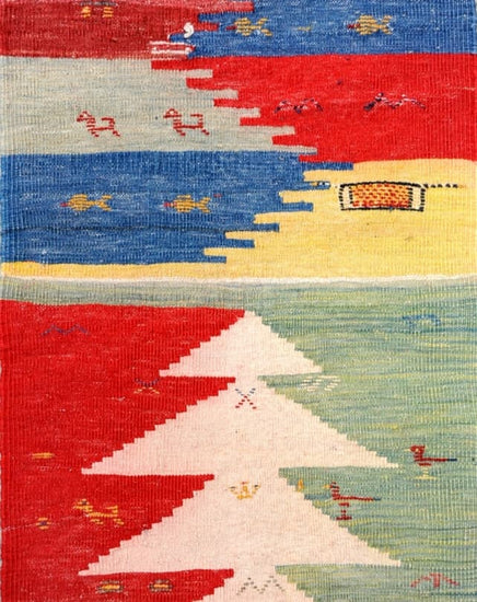 Gabbeh Kilim Mat 80x50cm - Republic Home - Rugs