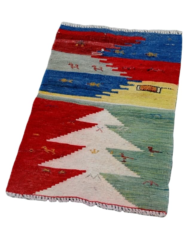 Gabbeh Kilim Mat 80x50cm - Republic Home - Rugs