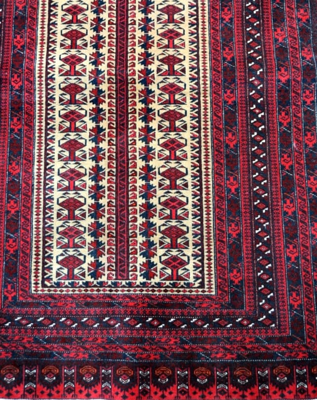 Balouch Prayer Rug 135x89cm - Republic Home - Rugs