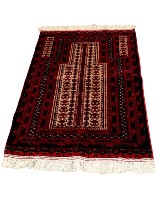 Balouch Prayer Rug 135x89cm - Republic Home - Rugs