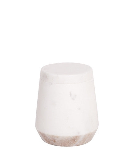 Crest Marble Canister - Republic Home - Bathroom