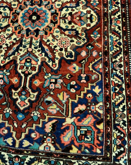 Vintage Bakhtiari Rug 207x124cm - Republic Home - General