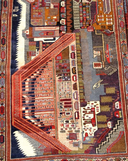 Afghan Balouch Rug 141x92cm - Republic Home - Rugs