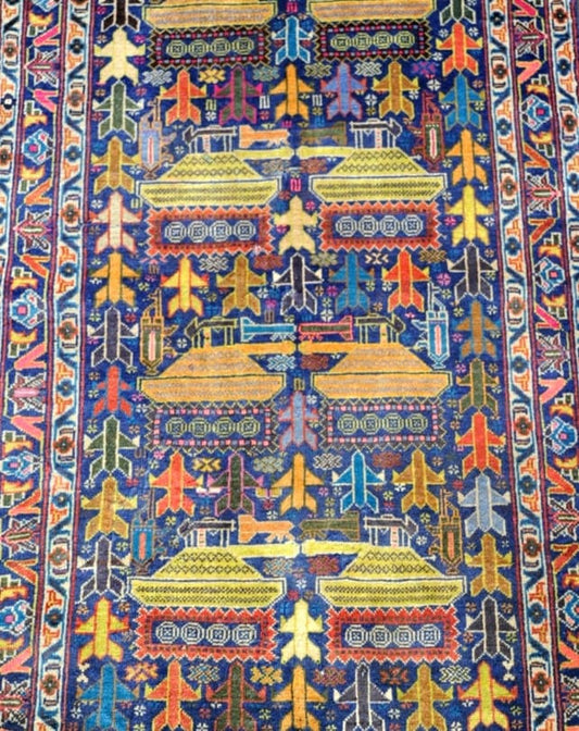 Afghan Balouch War Rug 150x100cm - Republic Home - Rugs