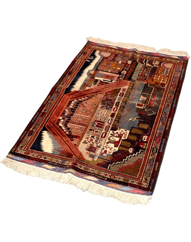 Afghan Balouch Rug 141x92cm - Republic Home - Rugs