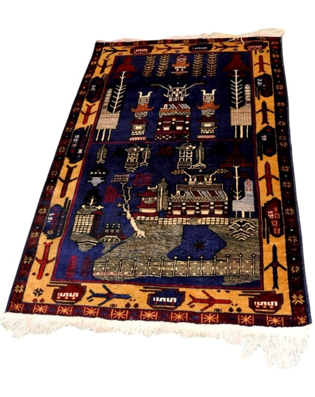 Afghan War Rug 155x96cm - Republic Home - Rugs