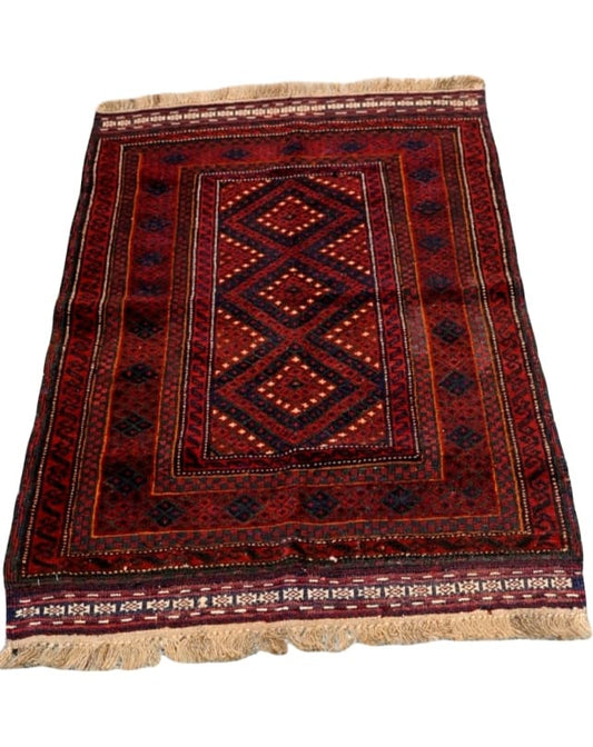 Afghan Kilim & Carpet 138x80cm - Republic Home - Rugs