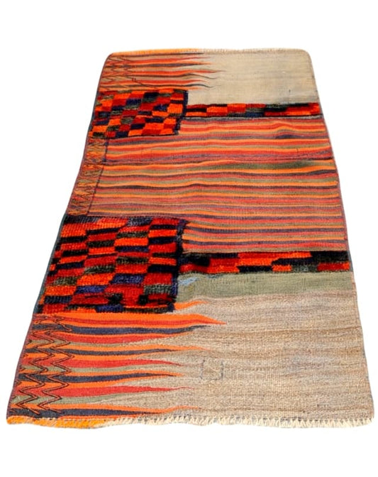 Bakhtiari Saddlebag Rug 188x84cm - Republic Home - Rugs