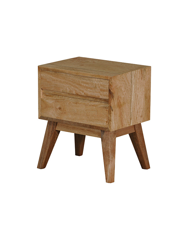 Amsterdam Bedside 2 Drawer - Republic Home - Furniture