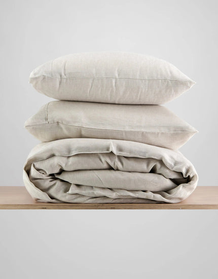 European Linen Duvet Cover Set — Omni Natural IsleOfOmni