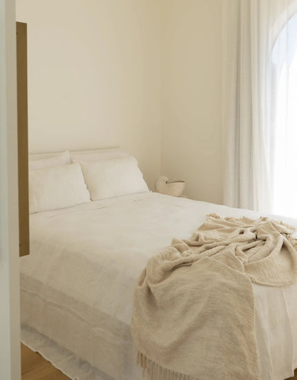 European Linen Pillowcases — White IsleOfOmni