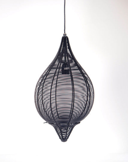 Iron Matki Pendant / Black - Republic Home - Lighting