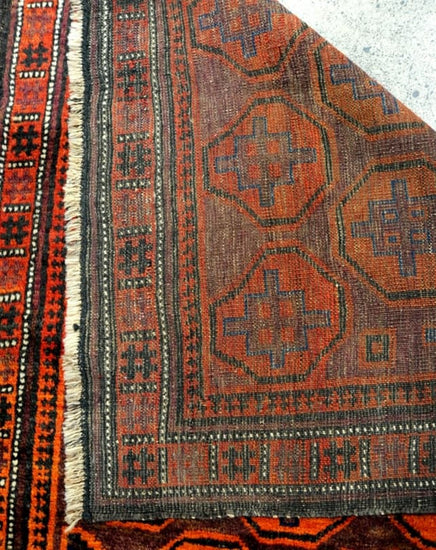 Antique Balouch Rug 196x96cm - Republic Home - Rugs