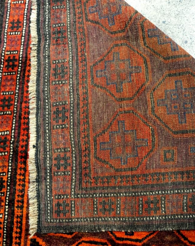 Antique Balouch Rug 196x96cm - Republic Home - Rugs